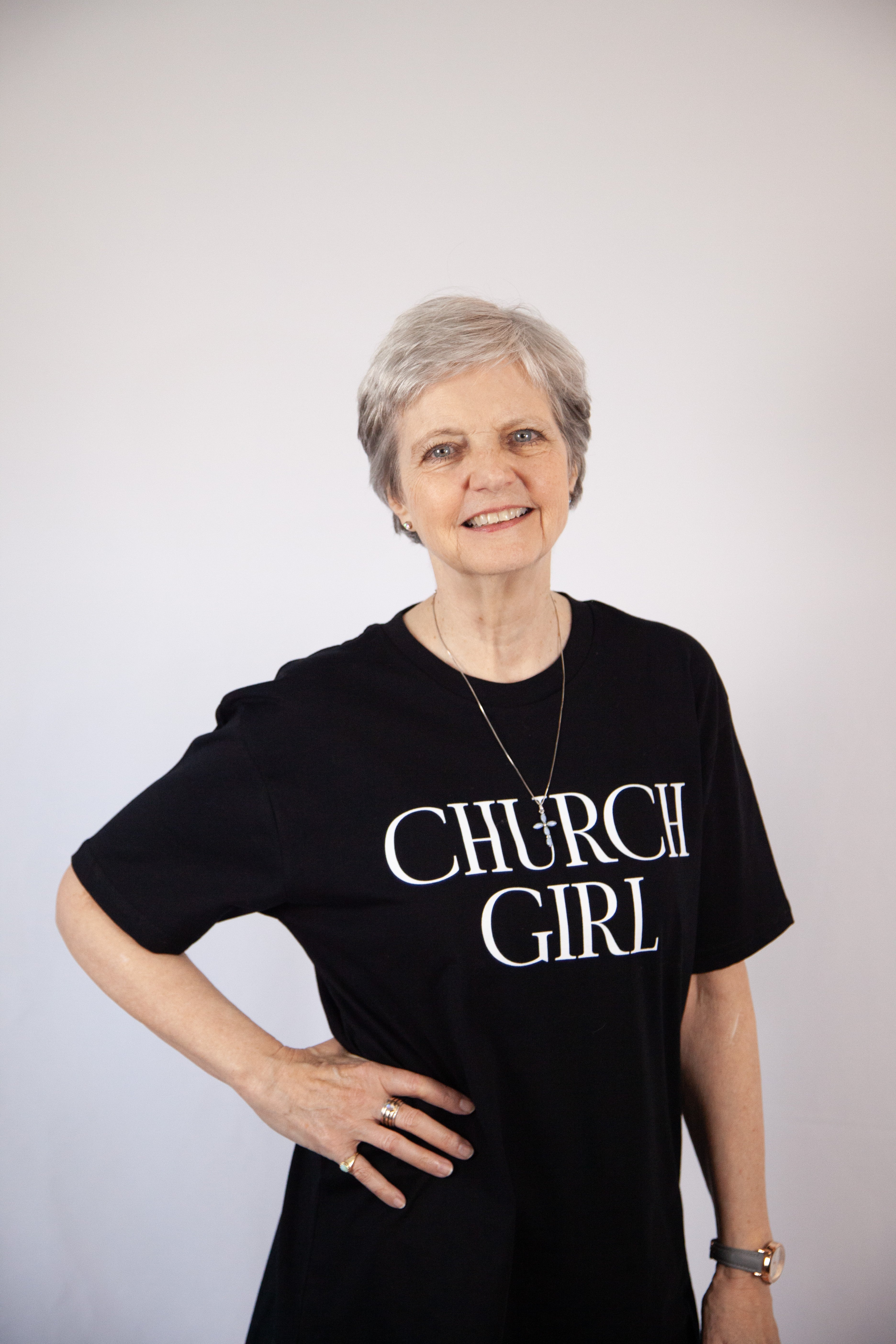Church Girl Premium T-shirt - Black